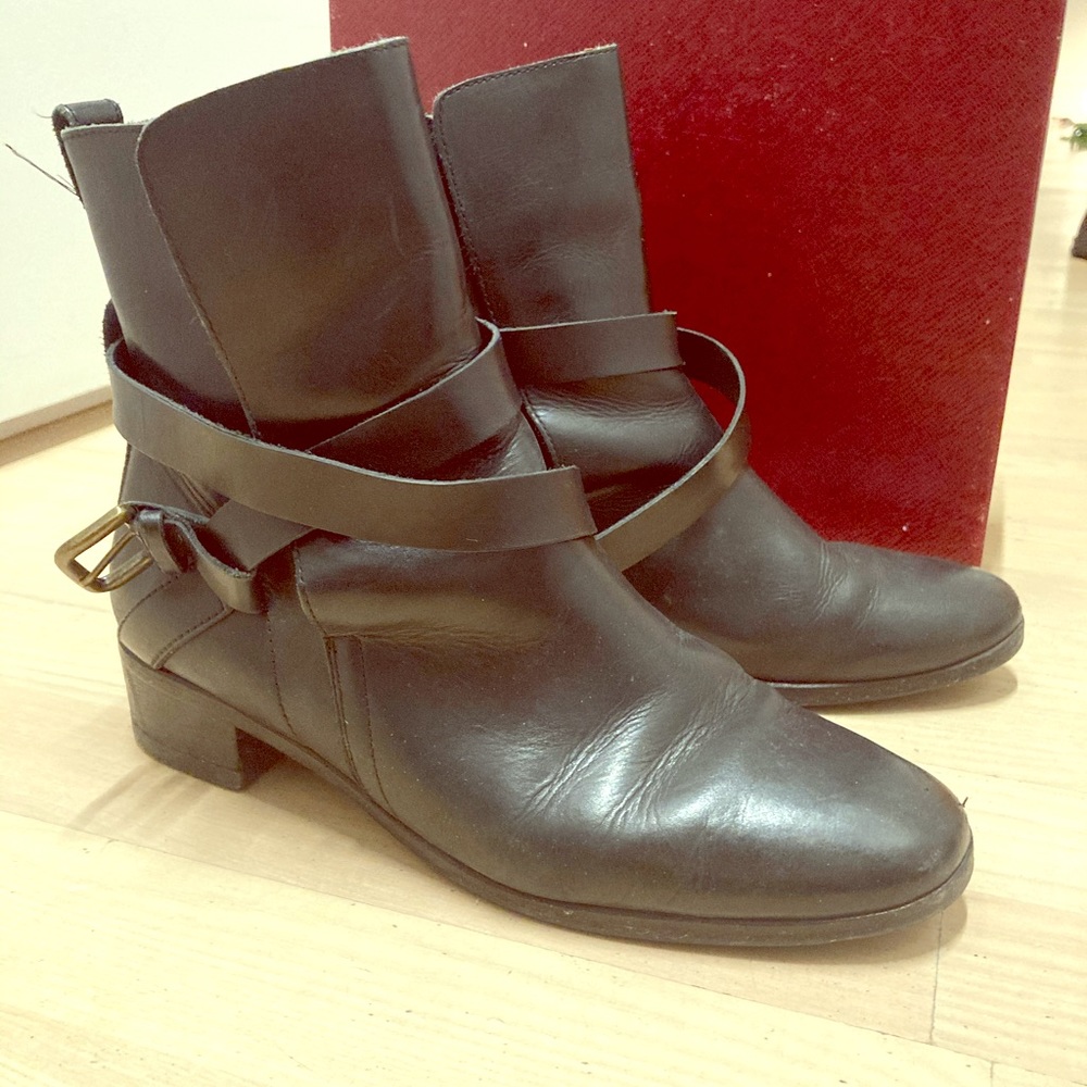 See by Chloe leather boots size 40